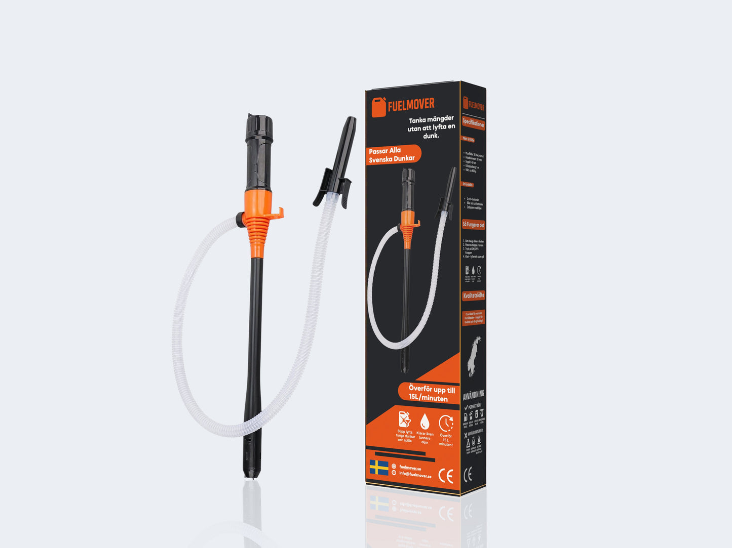 FuelMover™ - Tank bij zonder een jerrycan op te tillen