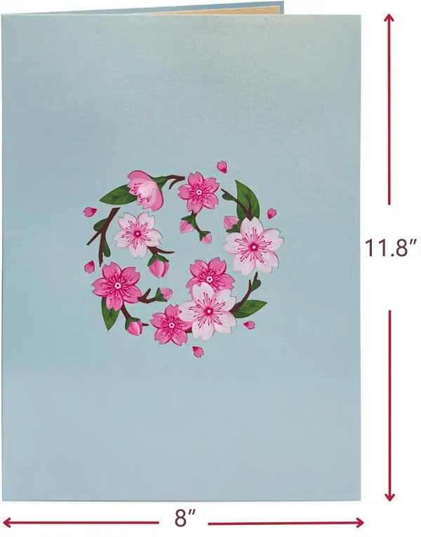 3D Bloemen Pop-up Kaart