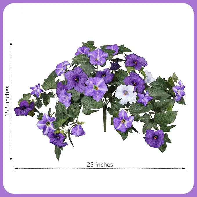 Kunstpetunia's (2 stuks) – Voor binnen en buiten