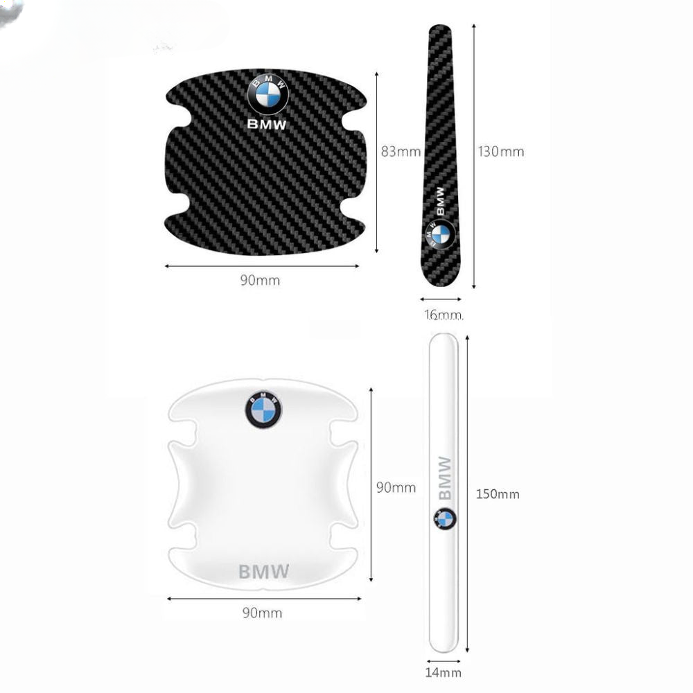 Deurklink Beschermstrips met Logo