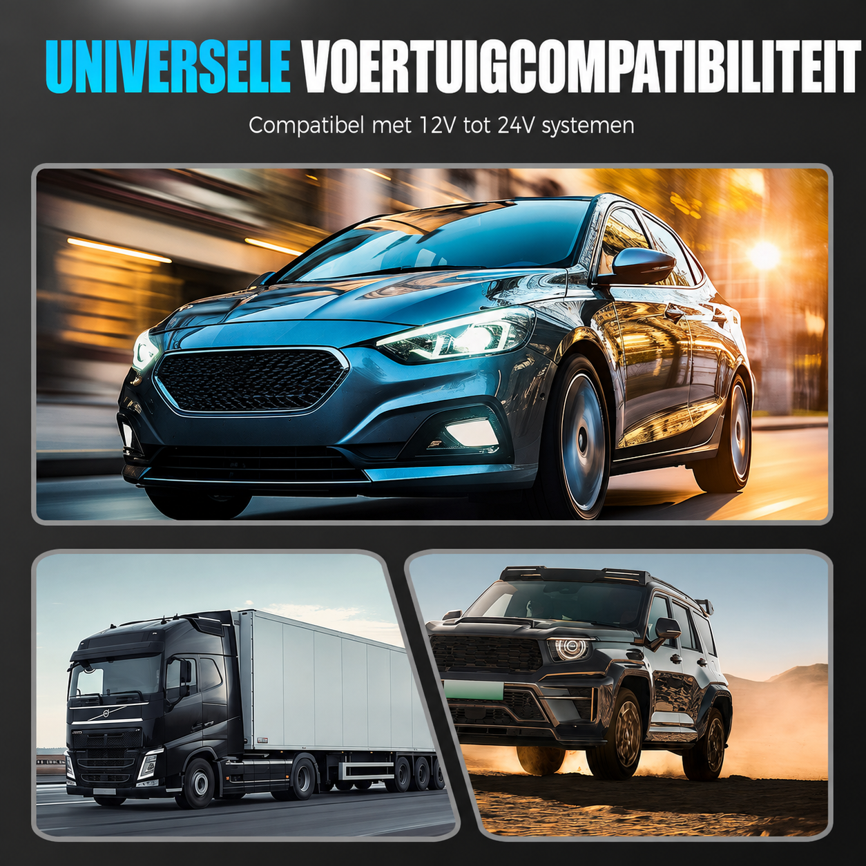 Universele FM Bluetooth-zender - Draadloze muziekstreaming en handsfree bellen