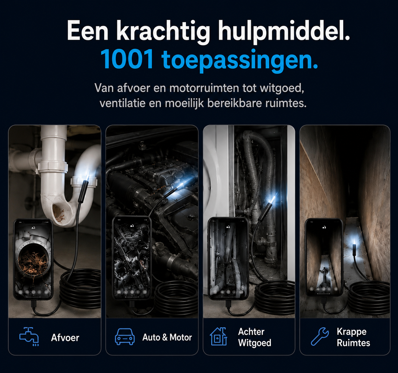ClearBeam™ - Zie wat u normaal nooit te zien krijgt