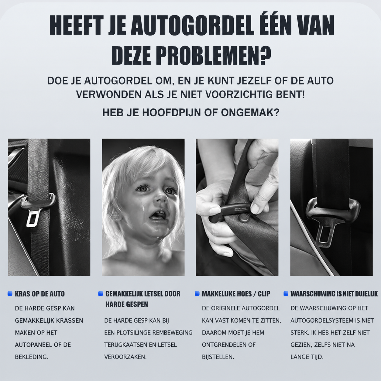 Autogordel Logo Beschermhoes