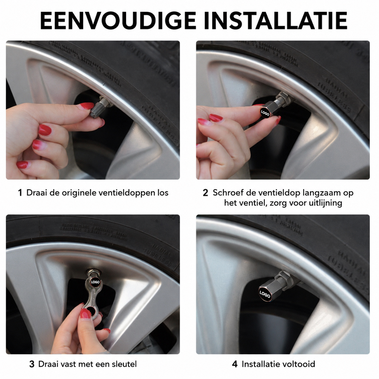Luxe Ventieldop met Autologo