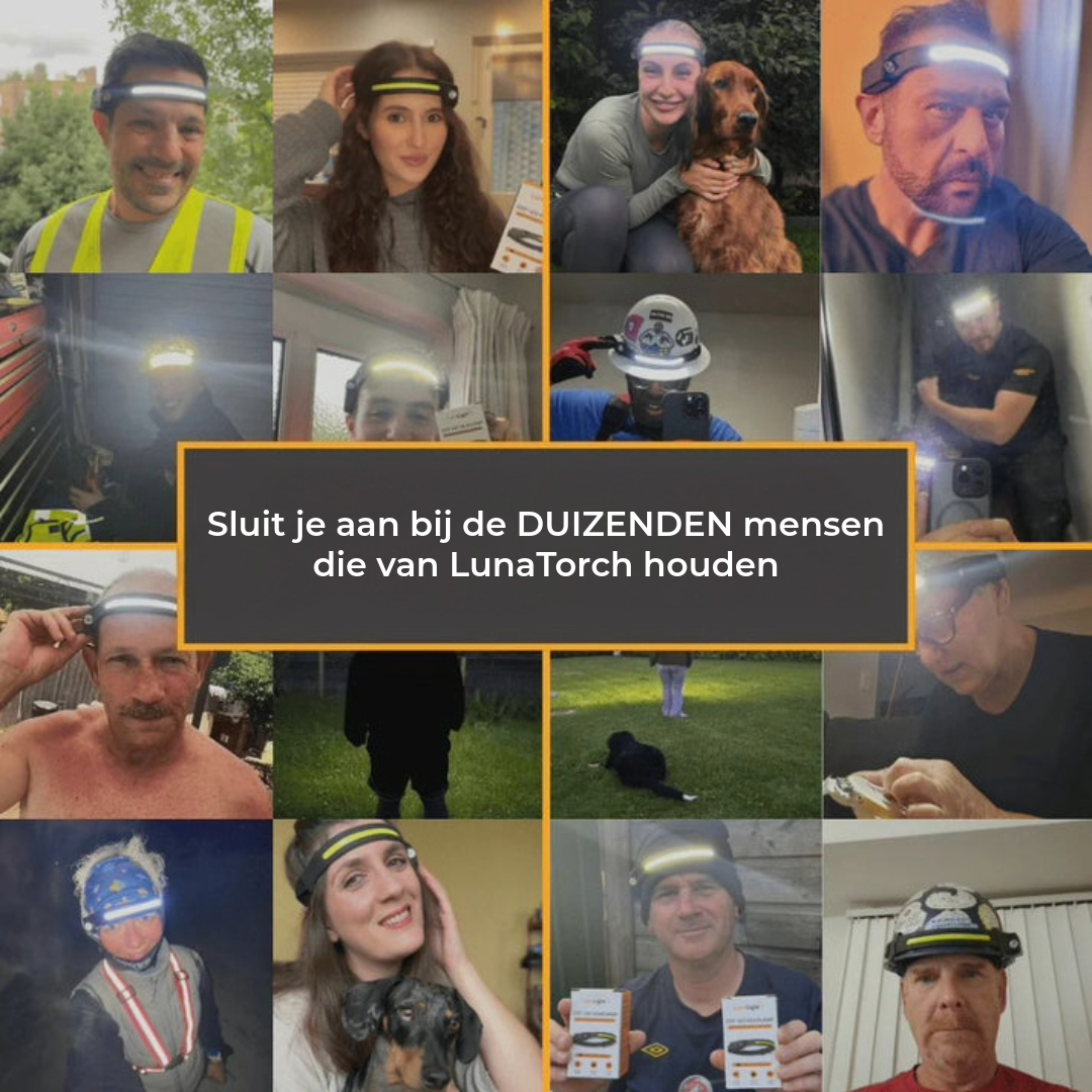 LunaTorch™ - LED Hoofdlamp