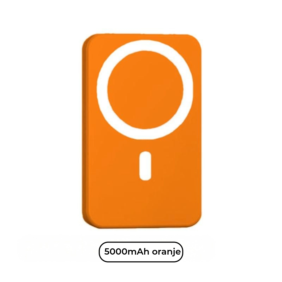 Magnetische draadloze powerbank voor iPhone - 5000 mAh