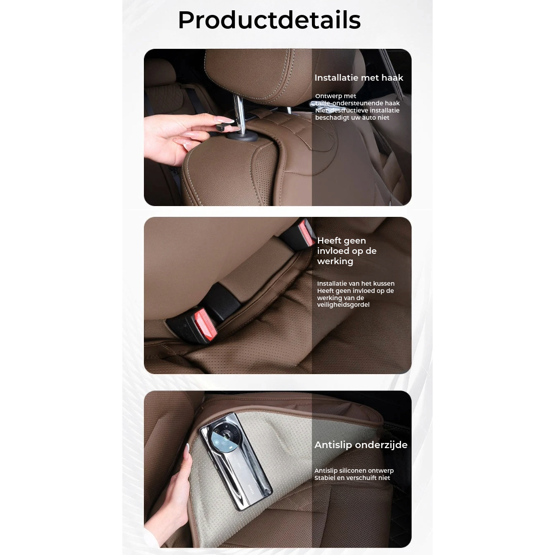 Luxe Autokussen met Logo