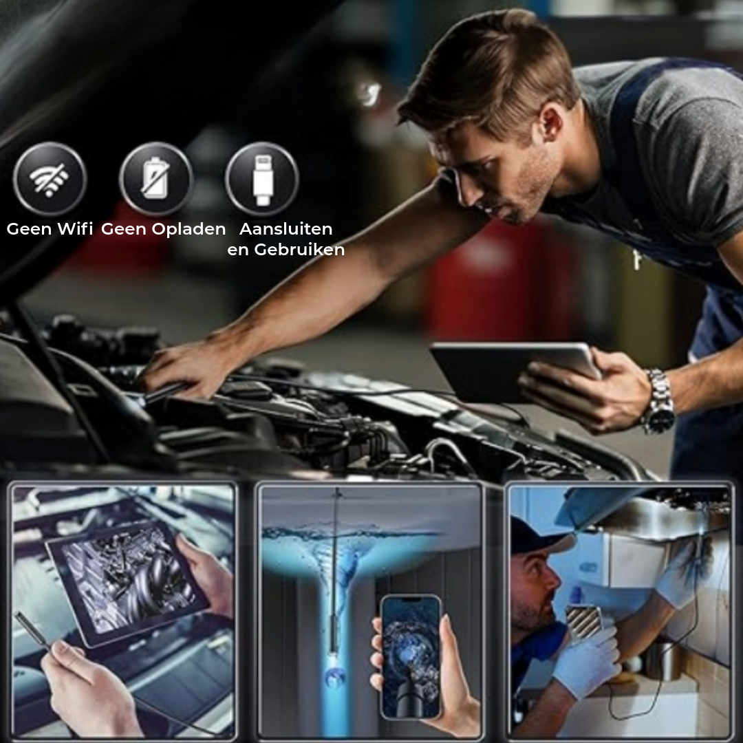 Duurzame En Hoge-Definitie Industriële Endoscoopcamera