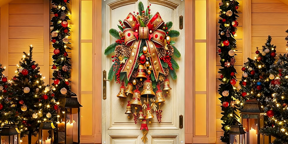 Kerstklokken Deur Cover