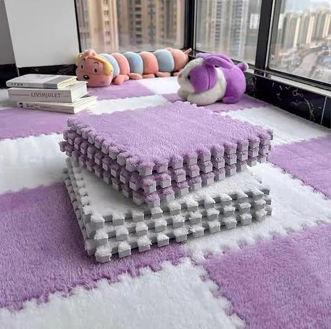 SoftStep PlayTiles – Zachte, modulaire vloertegels die zorgen voor veilig spelen én een stijlvolle inrichting. (Verpakking van 10 stuks)