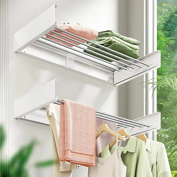 AirFold – Wanddroogrek (opvouwbaar en ruimtebesparend)