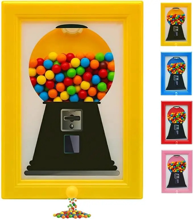 Candy Frame – Een kleurrijk interieurdetail met een speelse retro-uitstraling