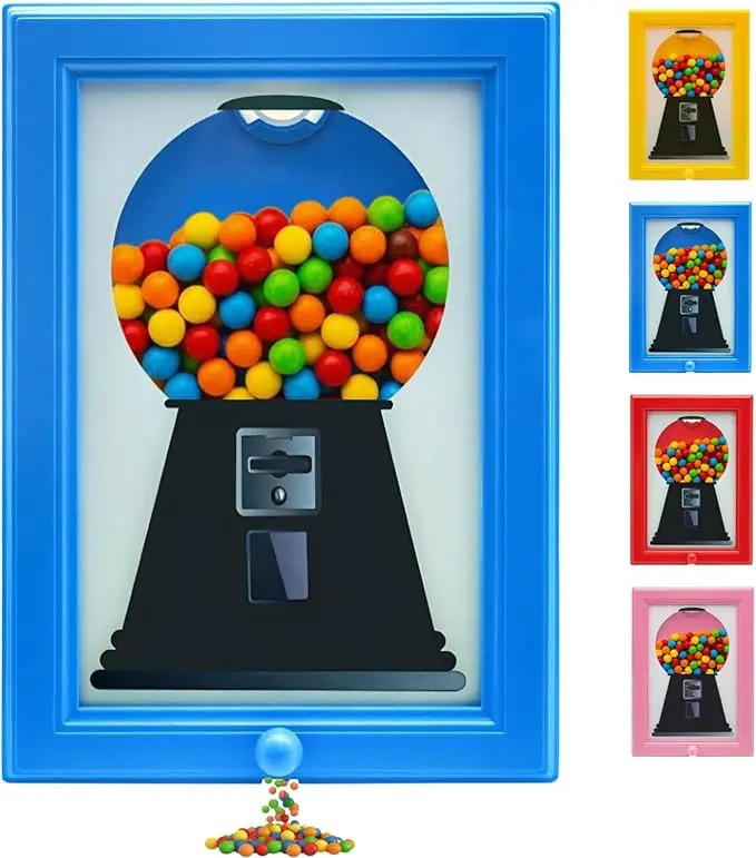 Candy Frame – Een kleurrijk interieurdetail met een speelse retro-uitstraling