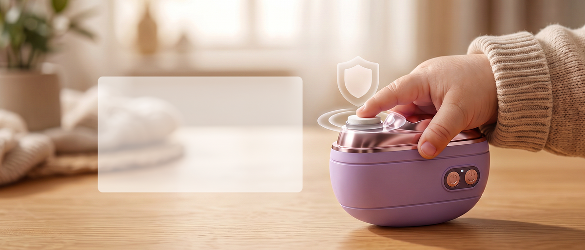 Elektrische nagelknipper 2-in-1 met vijlfunctie