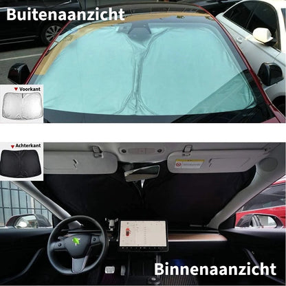 Opvouwbaar Zonnescherm met Auto Logo