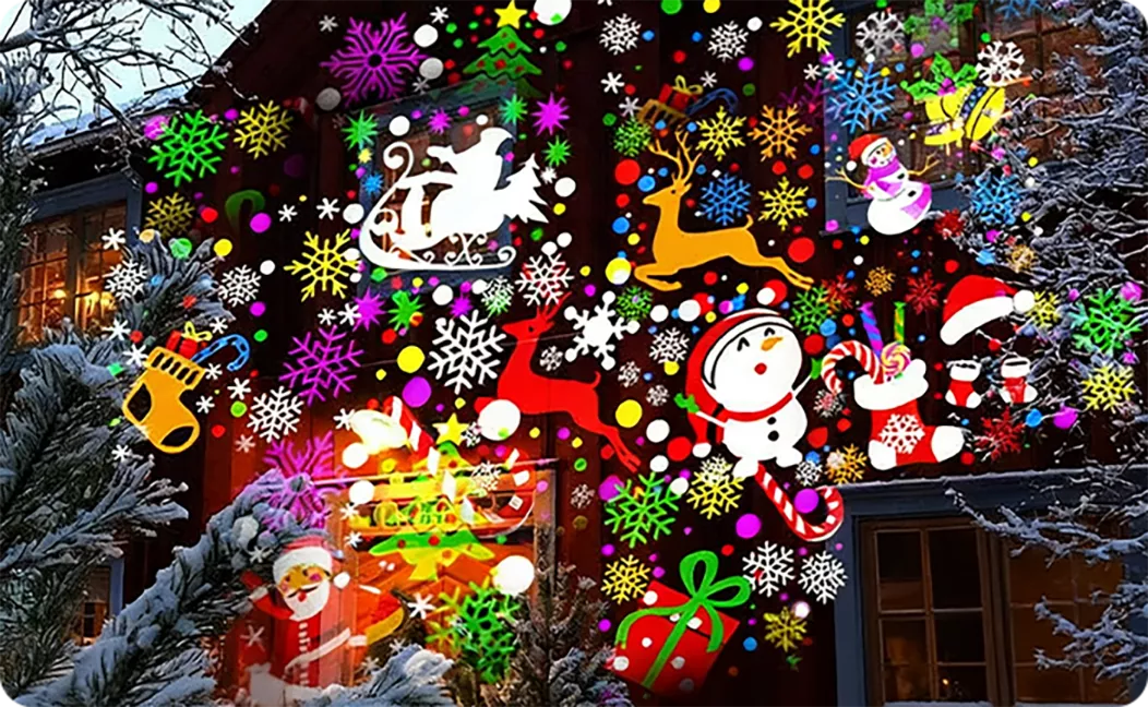 Kerstmis Projector