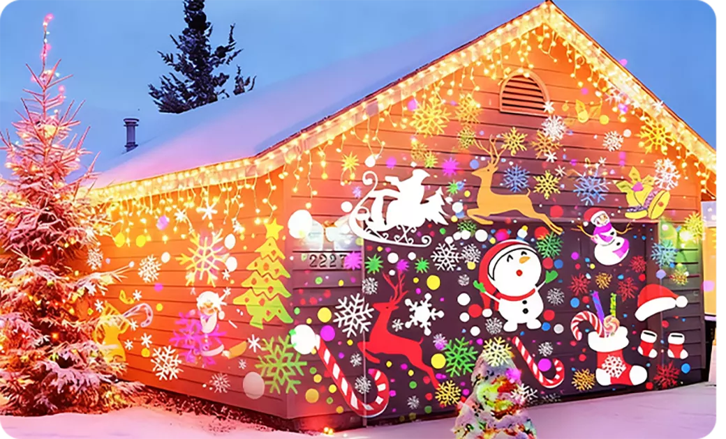 Kerstmis Projector
