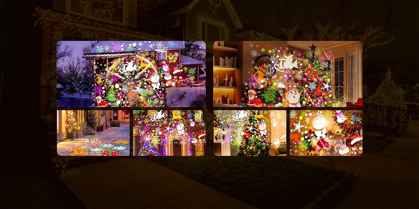Kerstmis Projector