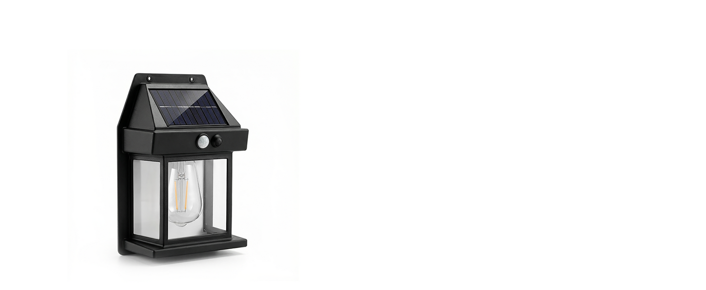 Solar Wandlamp met Bewegingssensor