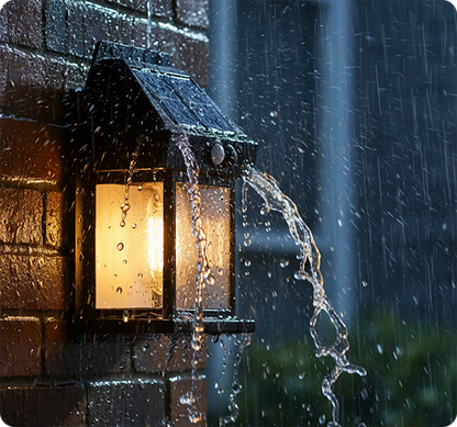 Solar Wandlamp met Bewegingssensor