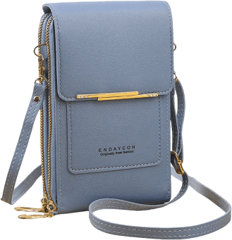 Schoudertas met touchscreen en antidiefstalbeveiliging