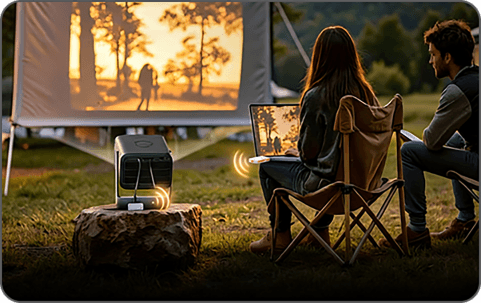 Draadloze HDMI-zender en -ontvanger