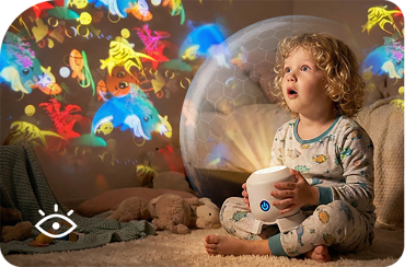Dynamisch Roterende LED Projector