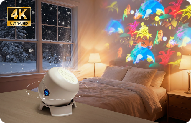Dynamisch Roterende LED Projector