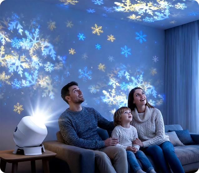 Dynamisch Roterende LED Projector