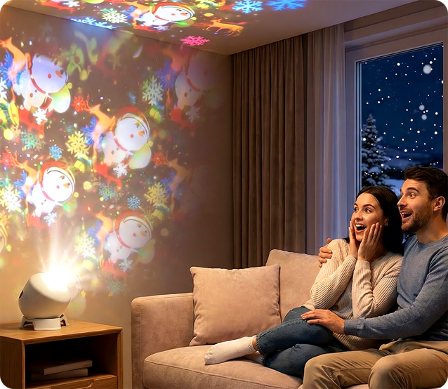 Dynamisch Roterende LED Projector