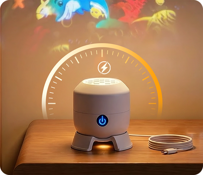 Dynamisch Roterende LED Projector