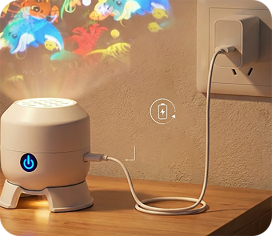 Dynamisch Roterende LED Projector
