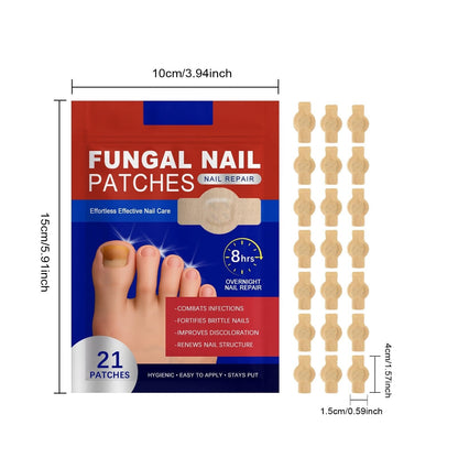 FungalPatch - Antibacterieel Schimmelwerend Patch En Nagelverzorging Pak