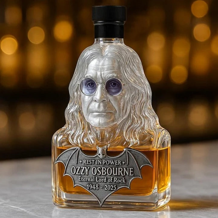 LiquorBottle™: Ozzy Osbourne Beperkt Editie Eerbetoon Karaf Likeurfles