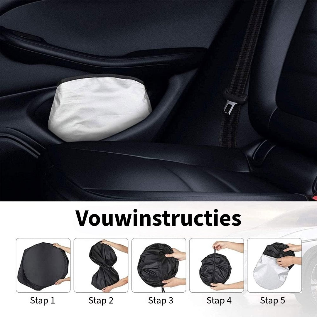 Opvouwbaar Zonnescherm met Auto Logo