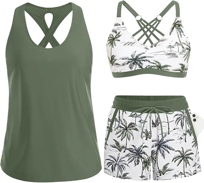 Actieve zomer tankini