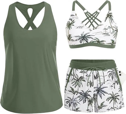 Actieve zomer tankini