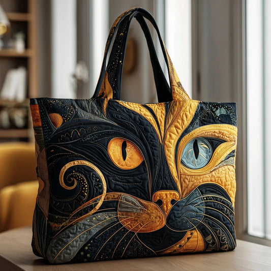 Artisanale Tas - Mystieke Kat