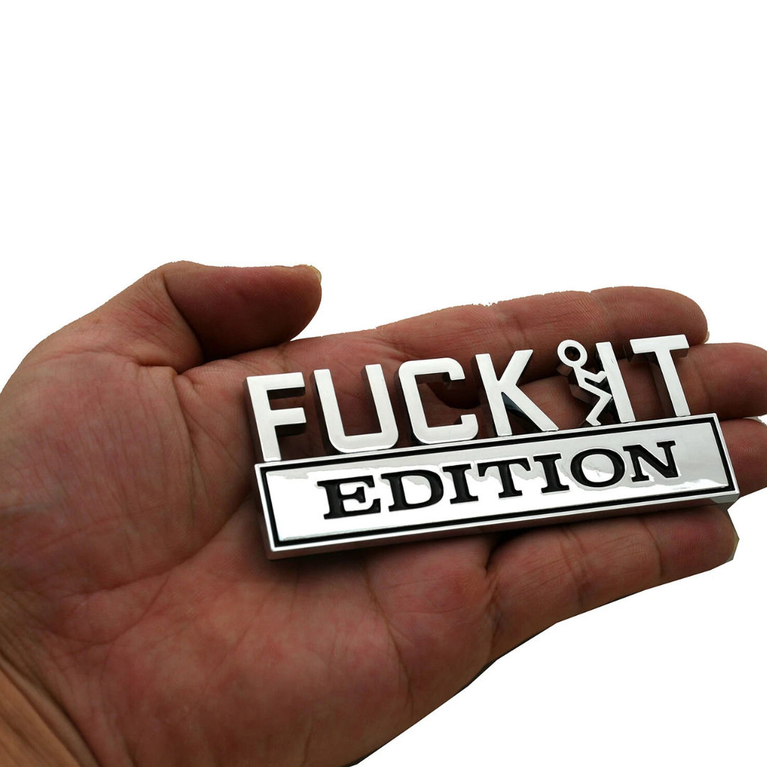 Grappige Auto Embleem