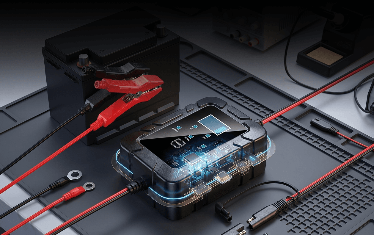 Slimme Acculader voor optimale batterijconditie