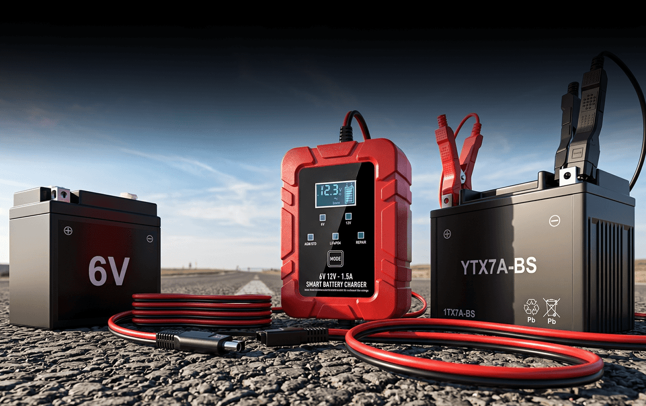 Slimme Acculader voor optimale batterijconditie