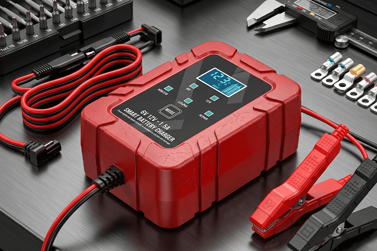 Slimme Acculader voor optimale batterijconditie