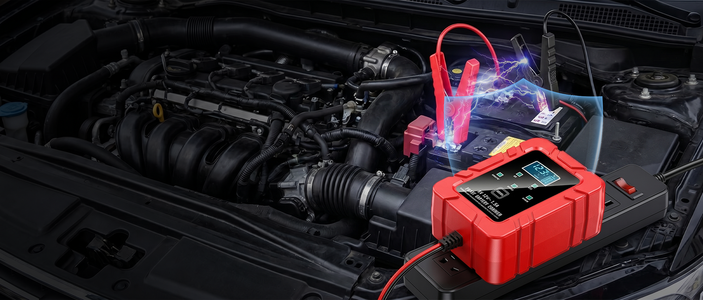 Slimme Acculader voor optimale batterijconditie