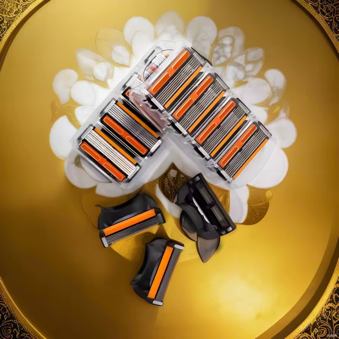 ProShave 6 – Scheermesjes met 6 mesjes in een verpakking van 24/48 stuks. Klassiek veilig scheren met zes mesjes voor precisie, comfort en een lange levensduur