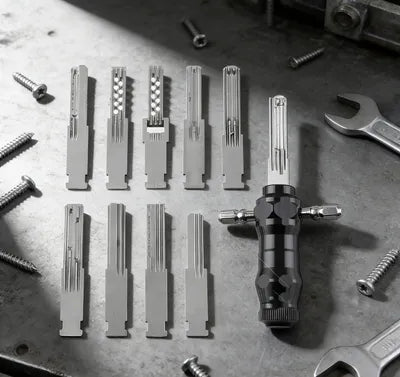 Slotenopener Set - 9-in-1 precisiegereedschap voor slotenmakers