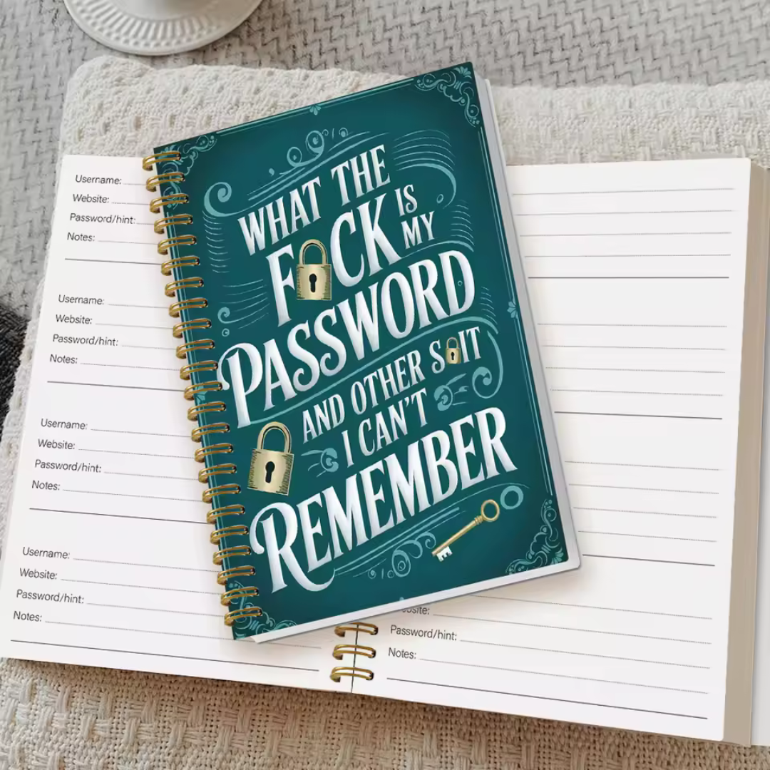 Grappig wachtwoordenboek / wachtwoordorganizer
