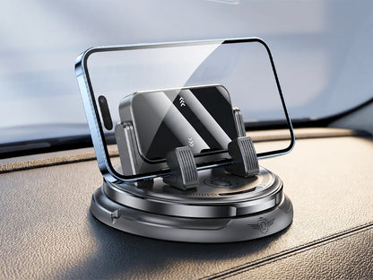 Draaibare dashboard telefoonhouder