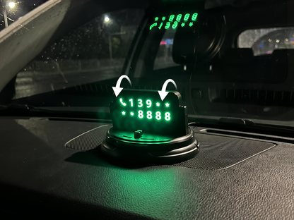 Draaibare dashboard telefoonhouder