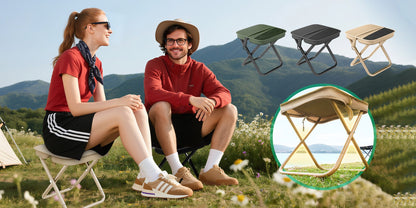 Draagbare kruk voor bergbeklimmen en wandelen