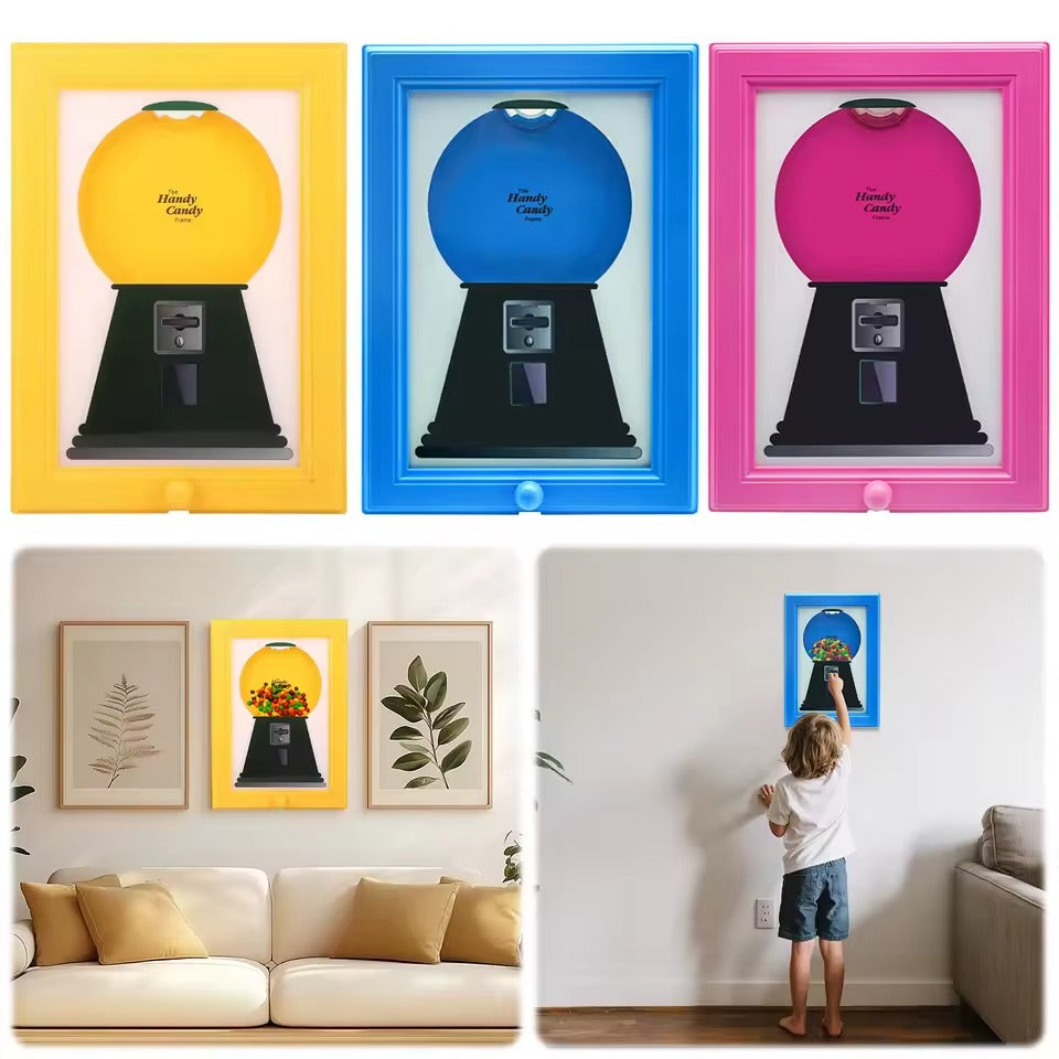 Candy Frame – Een kleurrijk interieurdetail met een speelse retro-uitstraling